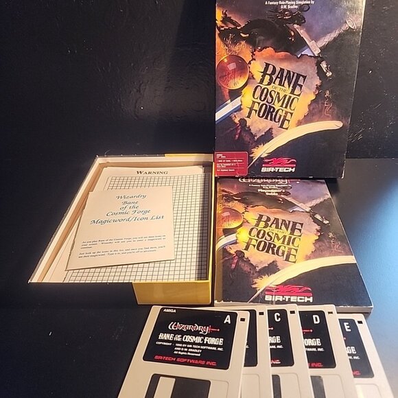 Wizardry Bane of the Cosmic Forge For Amiga Video Game Computer System - Picture 2 of 13